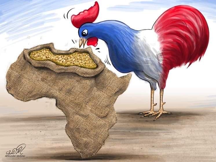 Extraction of France from Africa