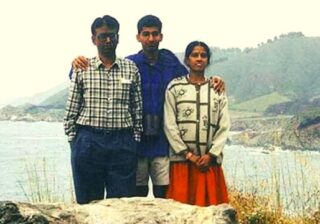Sundar Pichai family photo