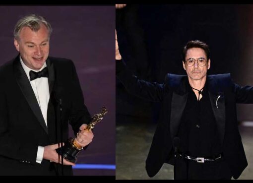 Christopher Nolan and Robert Downey Jr. Win Their First Oscar for the Same Movie
