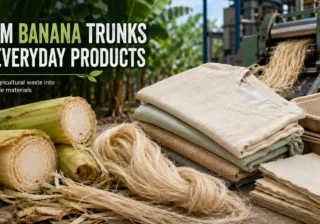 Banana trunks products